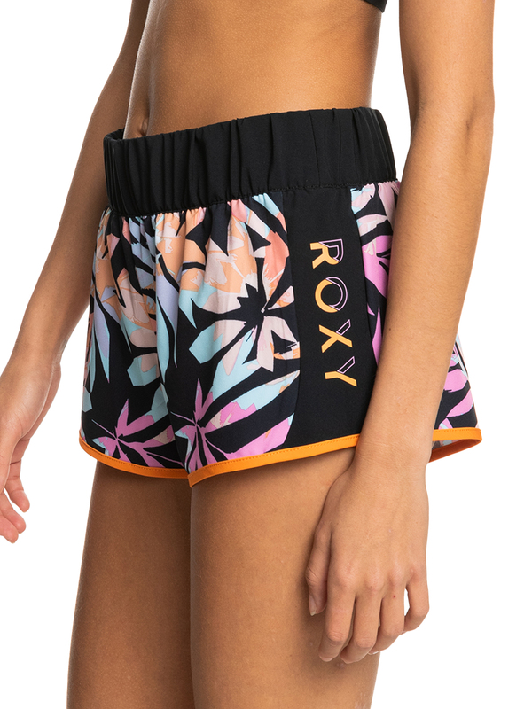 erjbs03228_roxy-w_kvj4_frt2 Roxy Active - Boardshorts für Frauen - Tropical Palmen