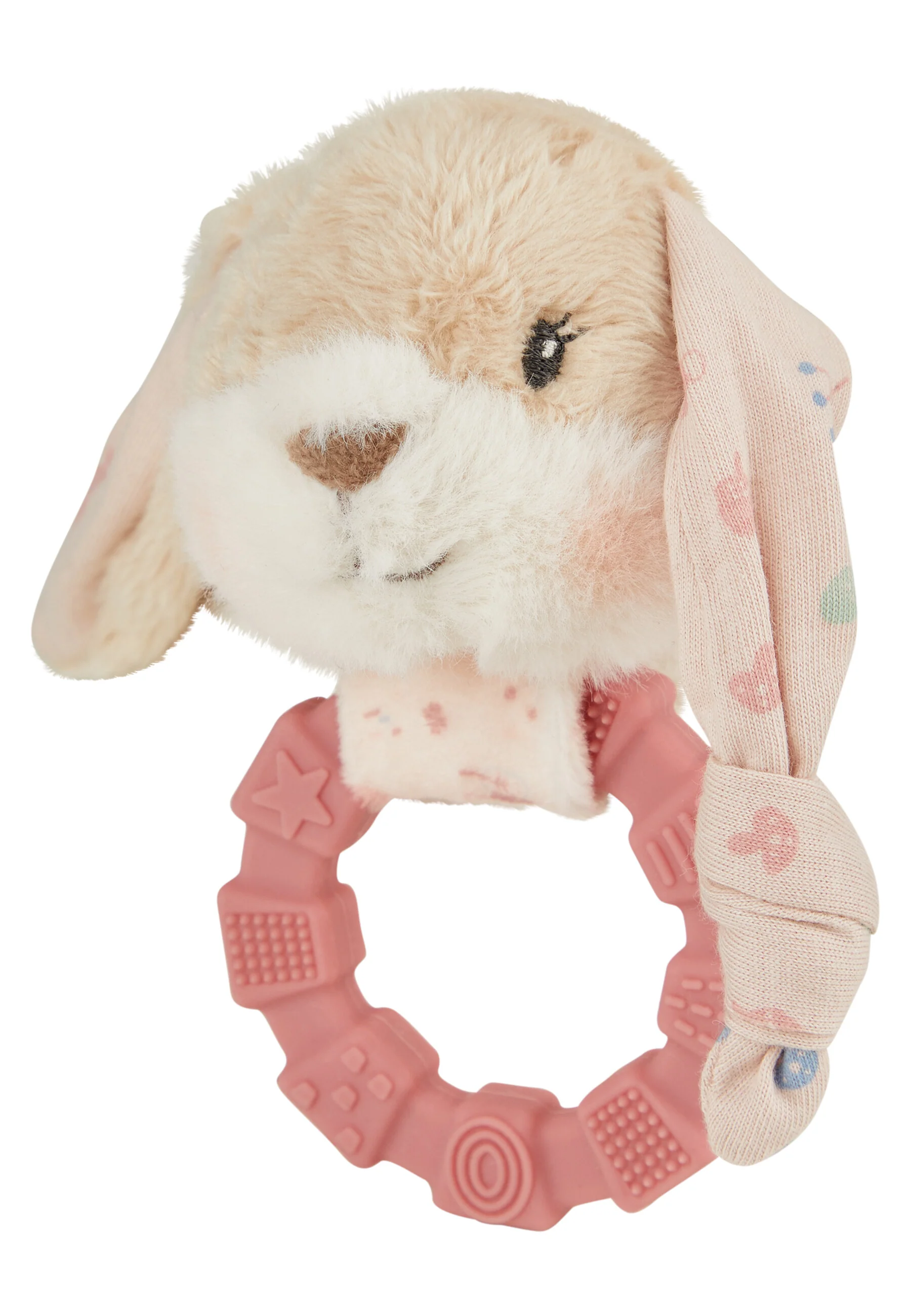 Sterntaler Greifling Hanni mit Silikonring - Beißring Hase Sterntaler Greifling Hanni mit Silikonring - Beißring Hase