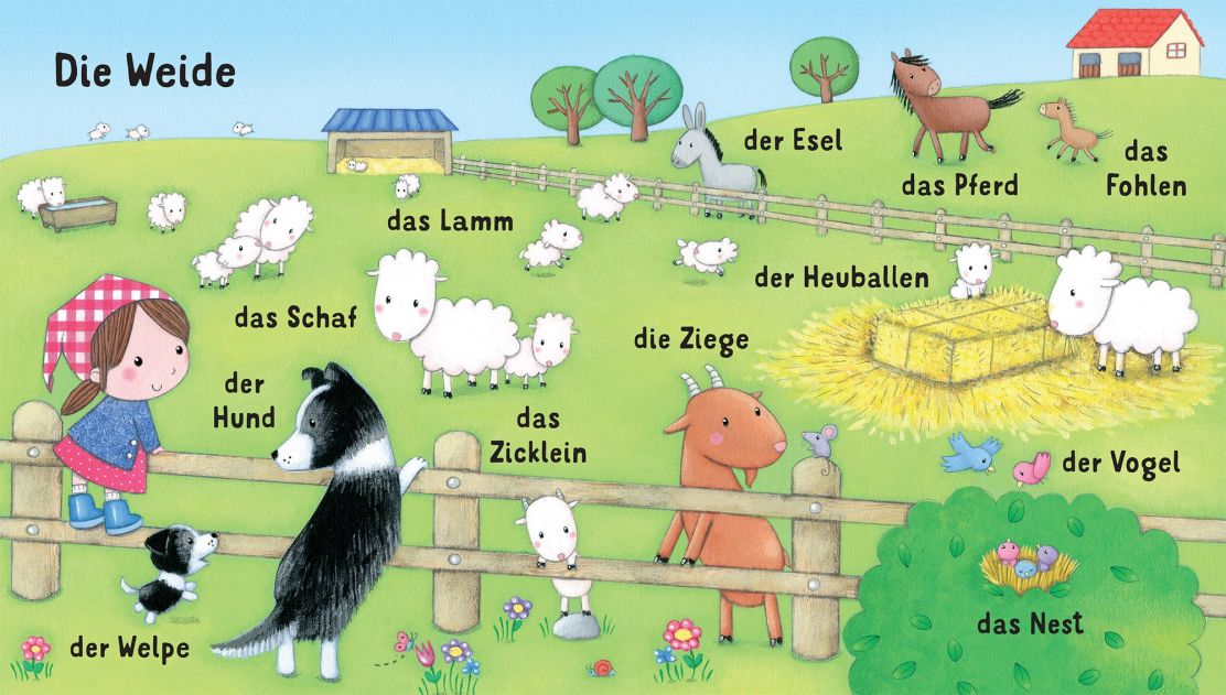 Usborne Deine Welt Wort für Wort: Bauernhof
