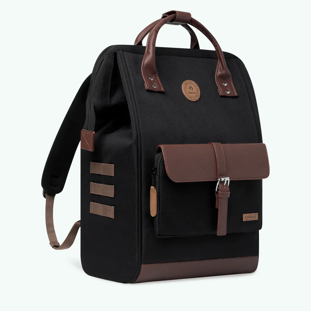 Cabaia ADVENTURER Rucksack Large MANAGUA - in Schwarz & Braun Cabaia ADVENTURER Rucksack Large MANAGUA - in Schwarz & Braun