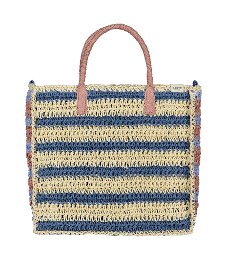 Barts Slumbery Tasche mit Futter, Magnetverschluss und Schulterband - Blau Gestreift
