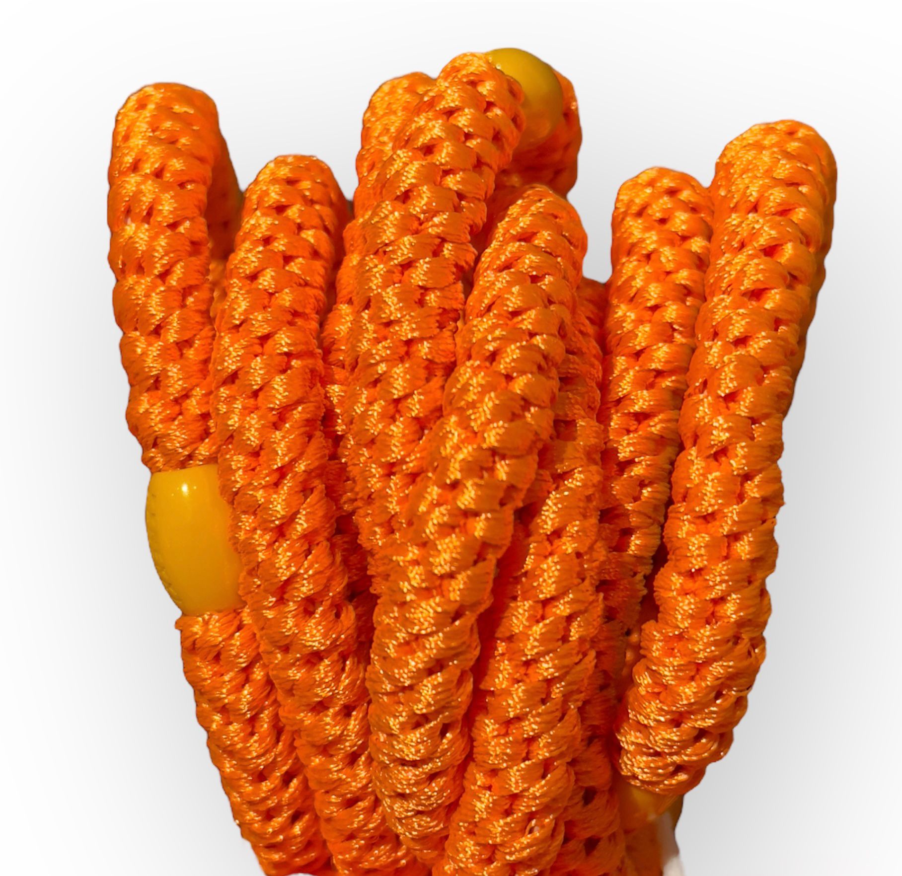 Kknekki Haargummi/Armband - Neon Orange- 1 Stück