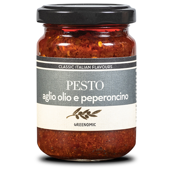 Greenomic Pesto aglio olio de peperoncino