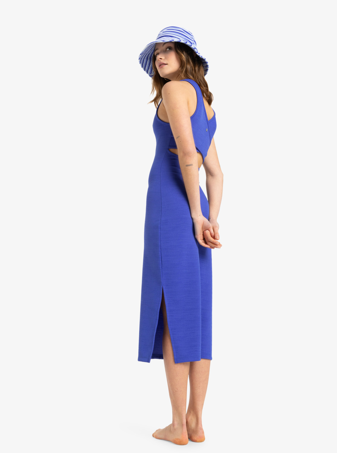 Roxy Good Keepsake - Midikleid für Frauen in Dazzling Blue - Blau - SALE