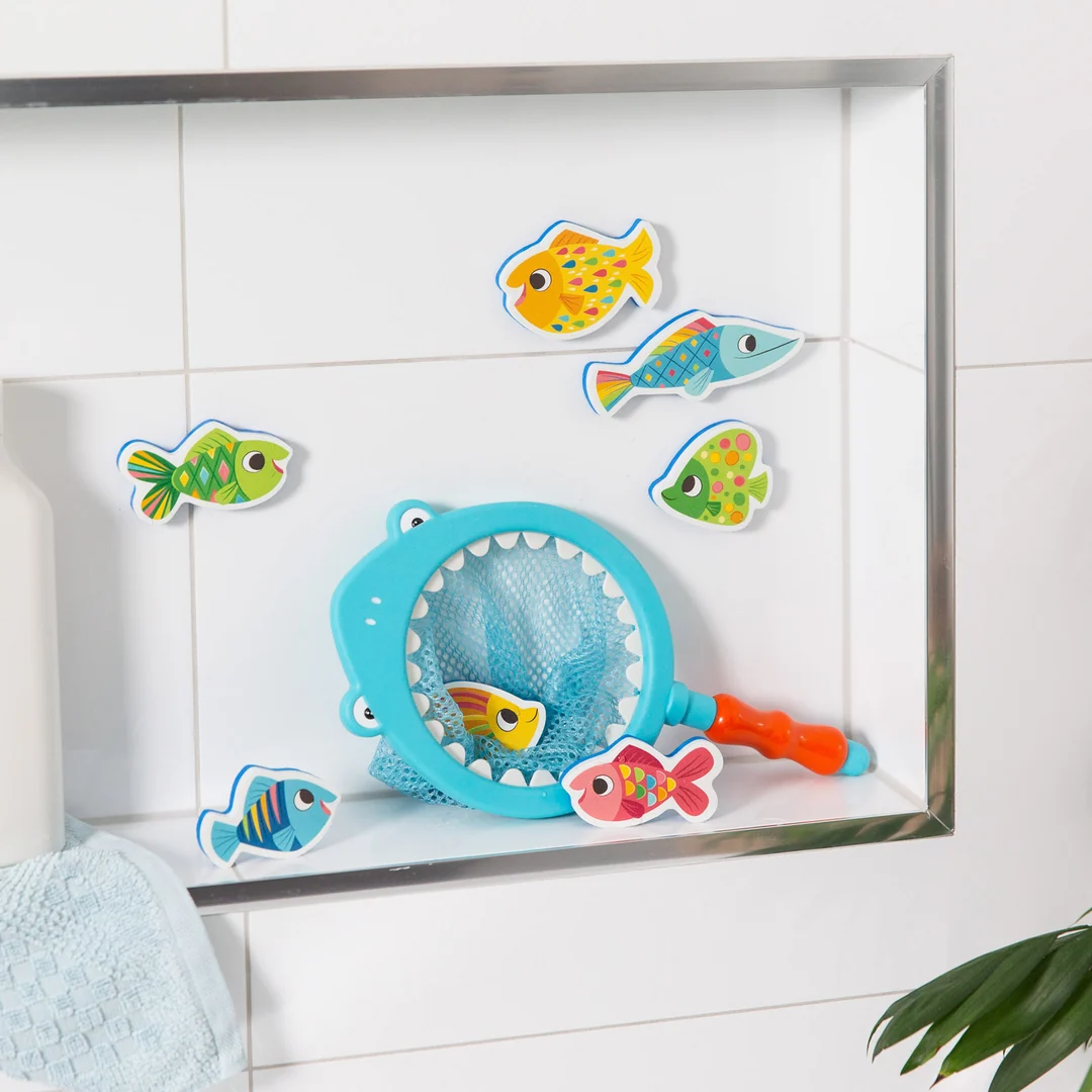 Tiger Tribe Shark Chasey - Haifisch Fisch Angelspiel für die Badewanne & Schwimmbad