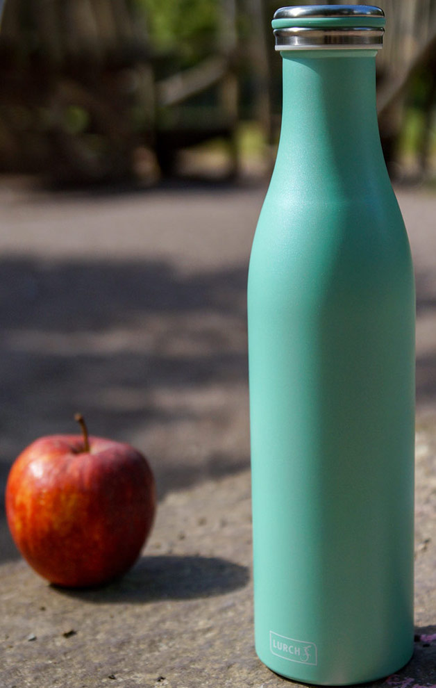 Lurch Edelstahl Thermosflasche 750ml - Pearl Green