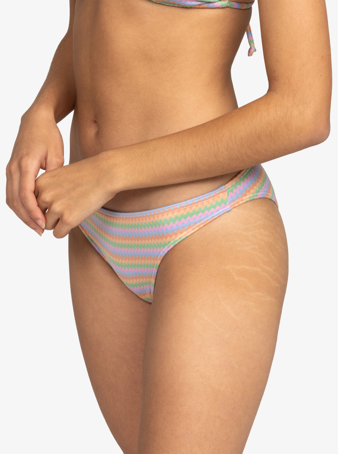Roxy Wavy Stripe - Bikinihose für Frauen - Pastel Chevron
