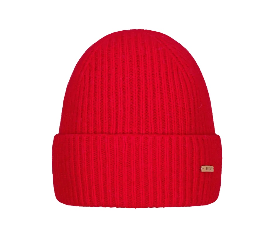Barts Mireije Damen Beanie Strickmütze in Brilliant Rot Barts Mireije Damen Beanie Strickmütze in Brilliant Rot
