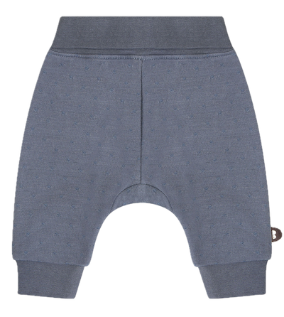 Hust & Claire Gabe Babyhose mit Flock Punkte und Babybund - Storm Blue Blau Hust & Claire Gabe Babyhose mit Flock Punkte und Babybund - Storm Blue Blau