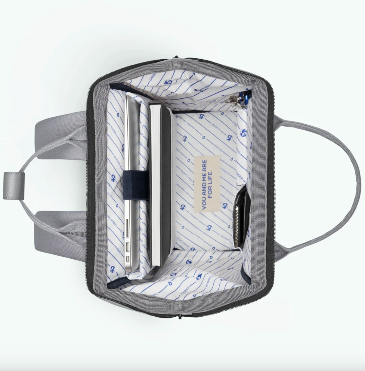 Cabaia ADVENTURER Rucksack Medium POITIERS - Grau Cabaia ADVENTURER Rucksack Medium POITIERS - Grau