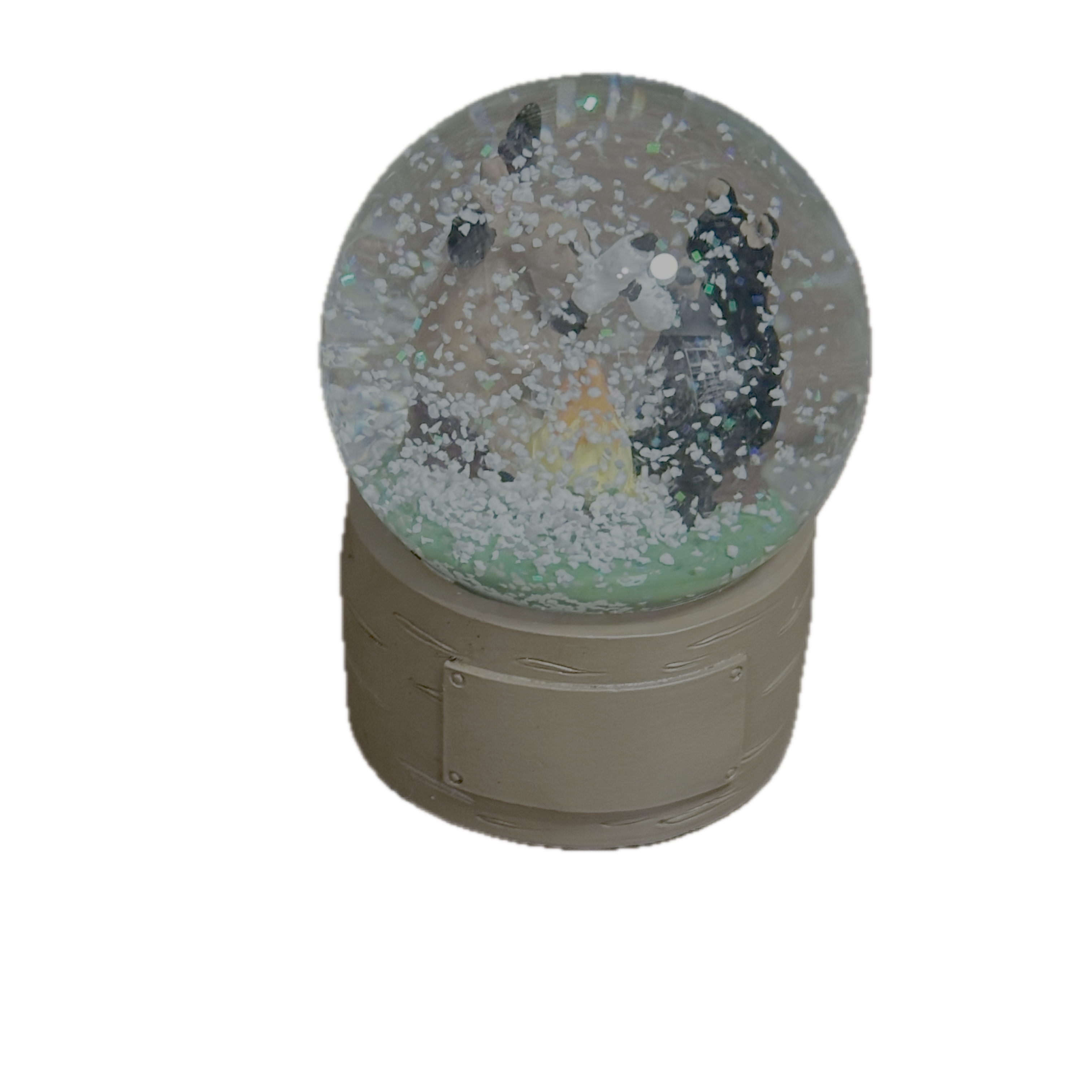 Little Blue House Snow Globe - Schneekugel - Campfire Marshmallows Snow Globe Little Blue House Snow Globe - Schneekugel - Campfire Marshmallows Snow Globe