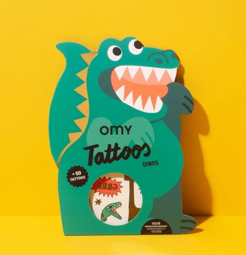 OMY Tattoos Dinos - 50 Stück OMY Tattoos Dinos - 50 Stück