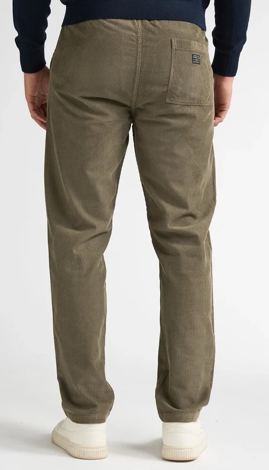 Petrol Industries Herren Cord Cargohose Fletcher in grün