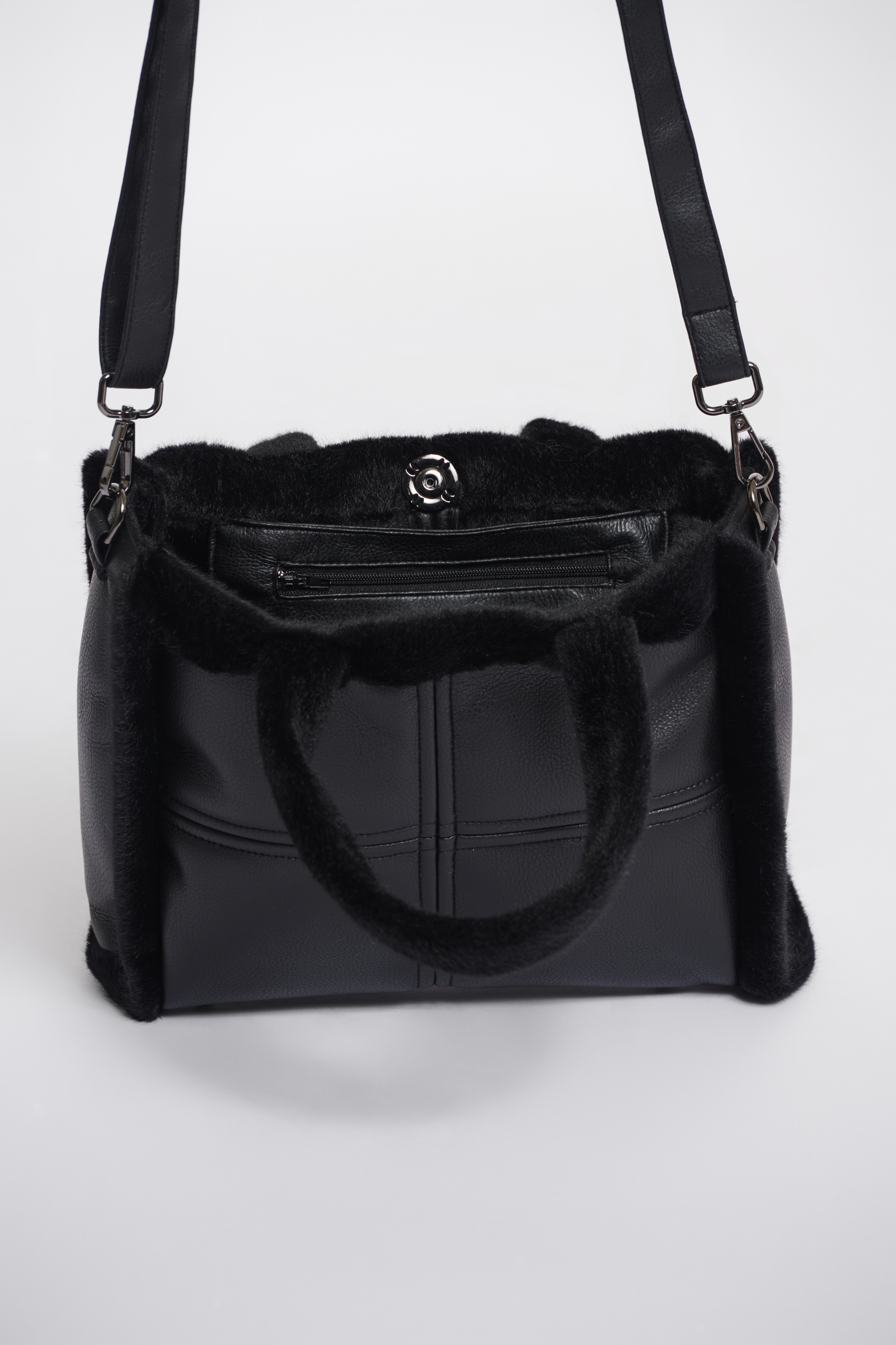 Rino & Pelle Jasha Small Shopper Handtasche - Black/Schwarz