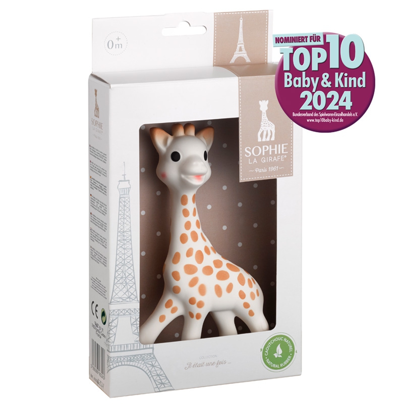 image_101-000-015_1 Sophie la Girafe - Naturkautschuk Giraffe in Geschenkkarton