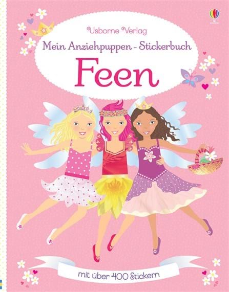 9781782323563-feen Usborne Meine Anziehpuppen - Stickerbuch Feen
