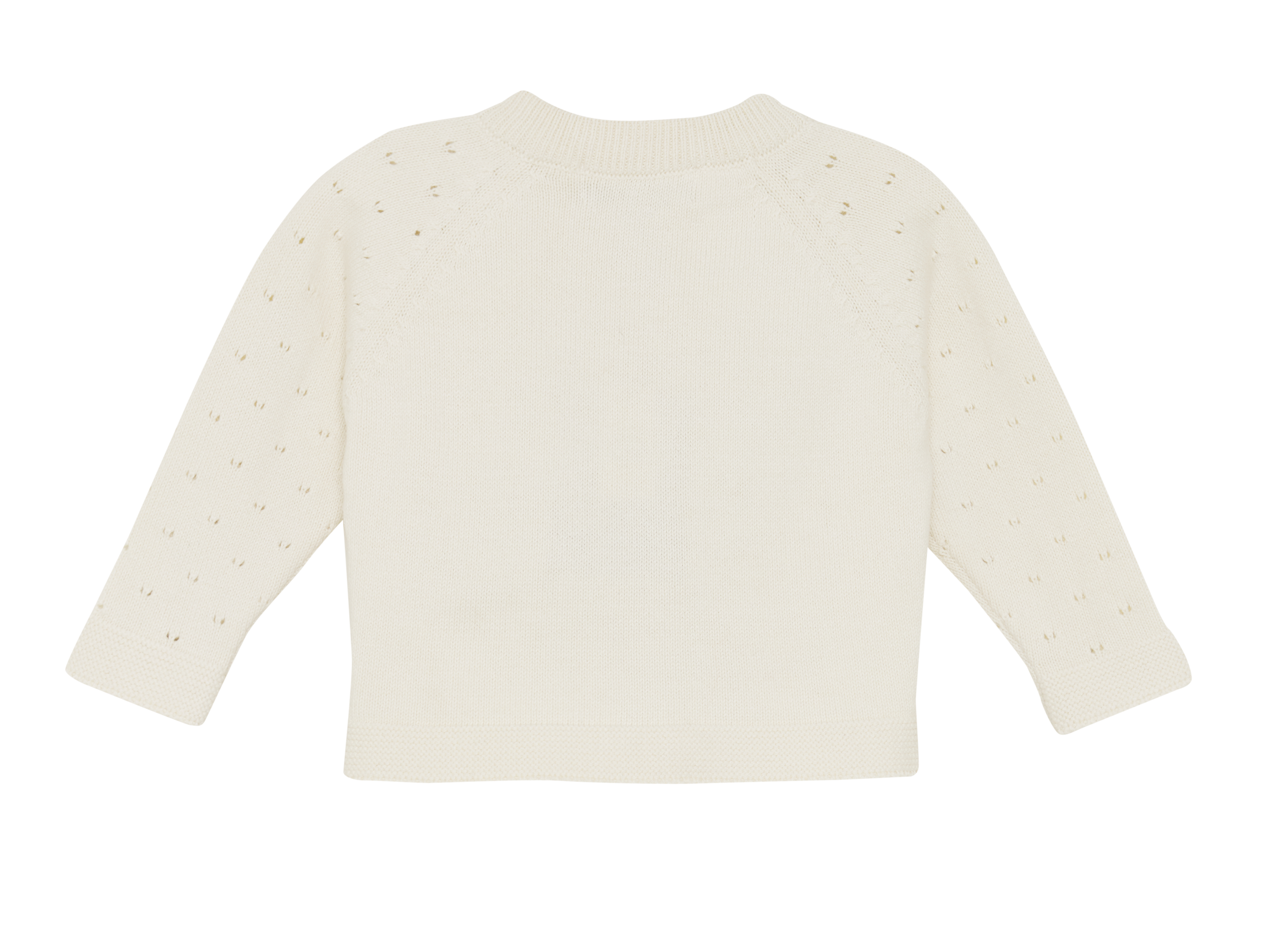HUTTELiHUT Baby Strickjacke in Antique White - Weiß HUTTELiHUT Baby Strickjacke in Antique White - Weiß