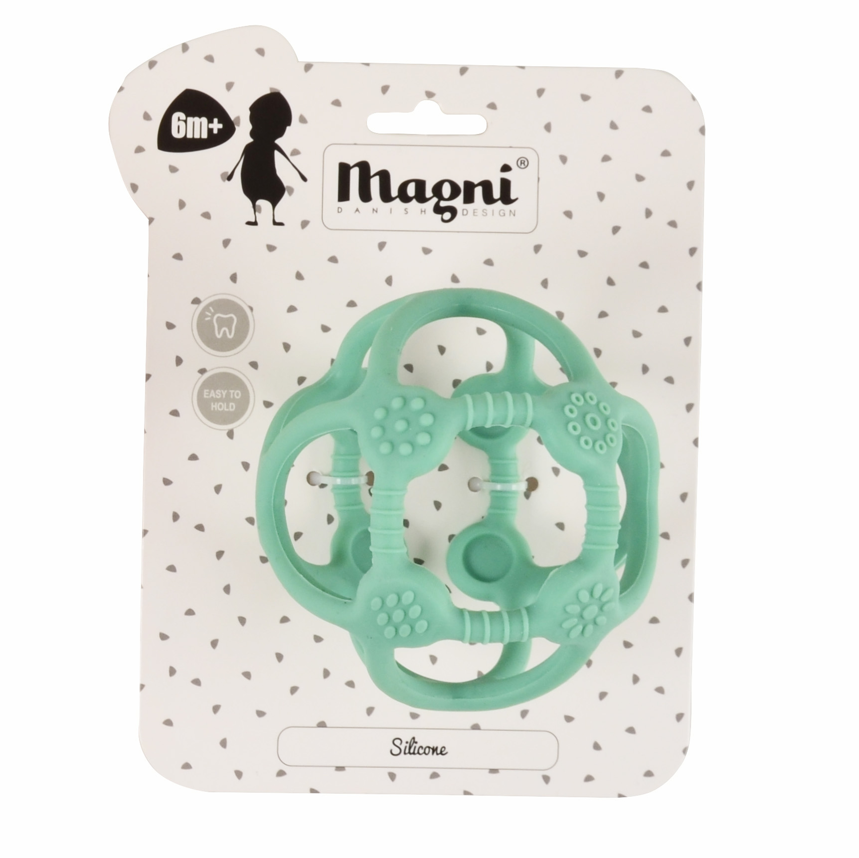 fd8a9e80-e04b-11e9-8ed1-afae873715cb Magni aktivity Ball aus Silikon - Grün