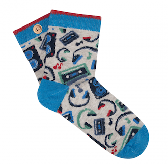 Cabaia Kids Socken James & Charlene - Kindersocken Musik