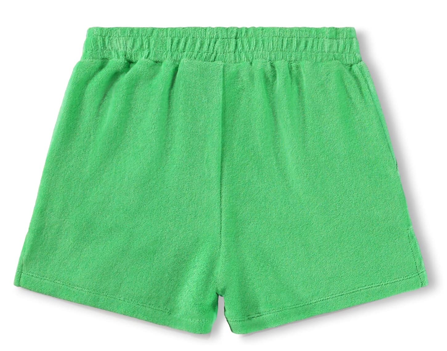 Molo Angela Kurze Frottee Shorts in Green Garden Neon Grün Molo Angela Kurze Frottee Shorts in Green Garden Neon Grün