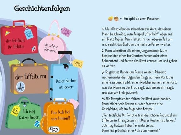 Usborne Das Spiel- und Spaßbuch für die Ferien