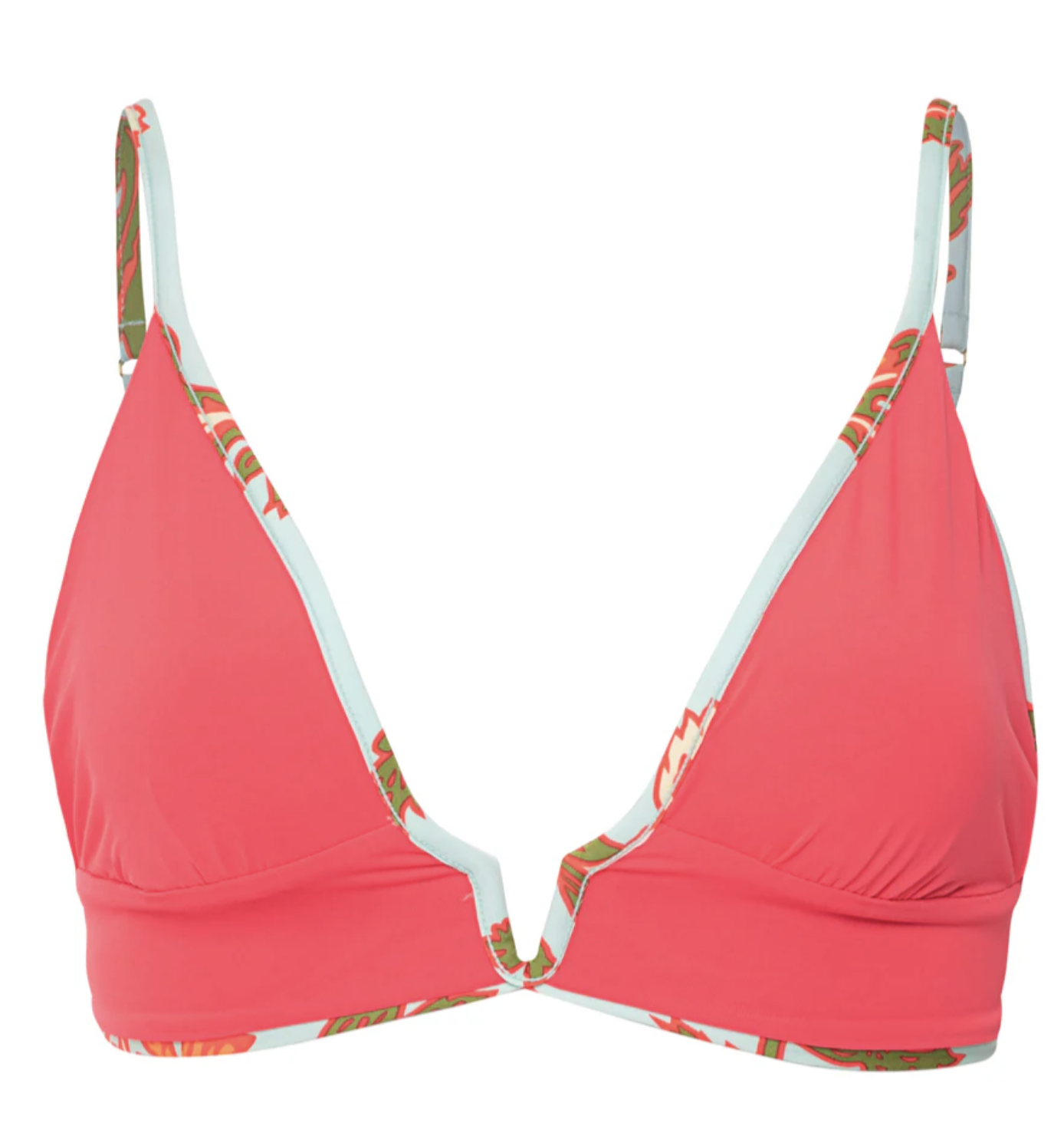 Maaji Damen Wendebikini - Triangle Bikinioberteil - Blumen - SALE Maaji Damen Wendebikini - Triangle Bikinioberteil - Blumen - SALE