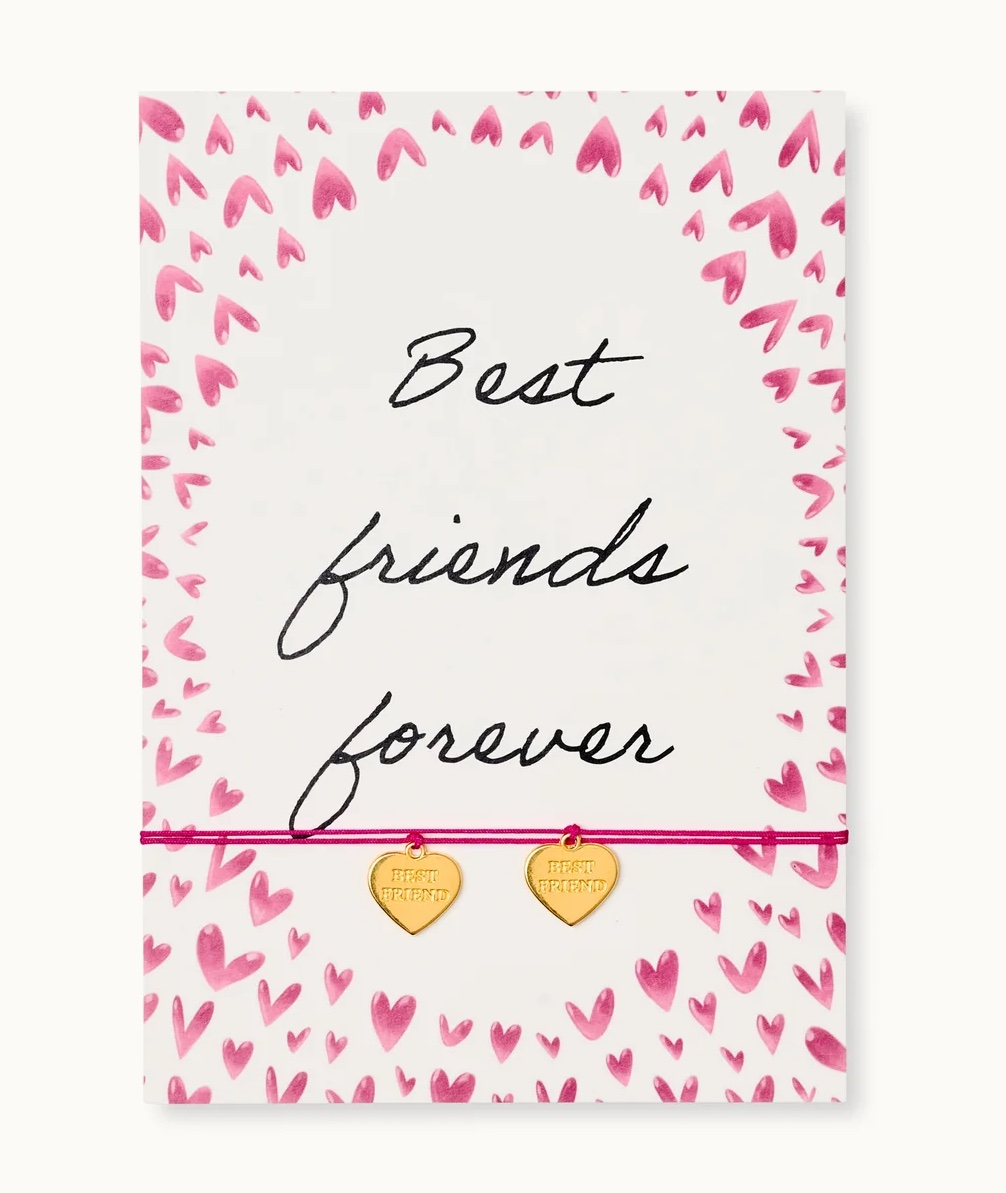 By Vivi Schmuck Postkarte mit zwei Armbänder - You are my BFF - Best Friends Forever By Vivi Schmuck Postkarte mit zwei Armbänder - You are my BFF - Best Friends Forever