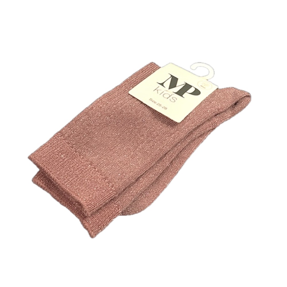 MP Denmark Merinowolle Glitzer Socken in Woodrose Rosa MP Denmark Merinowolle Glitzer Socken in Woodrose Rosa