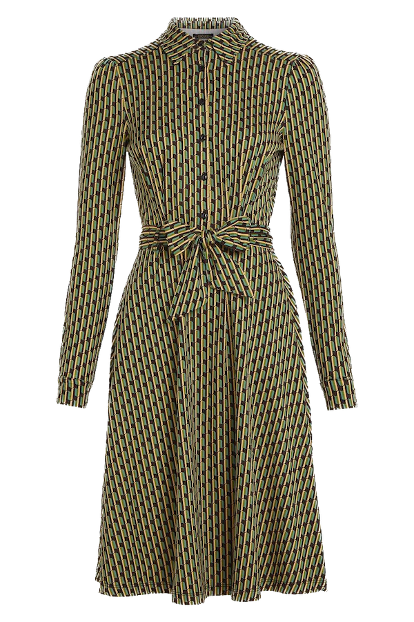 King Louie Sheeva Kleid Gauzy Retroprint King Louie Sheeva Kleid Gauzy Retroprint