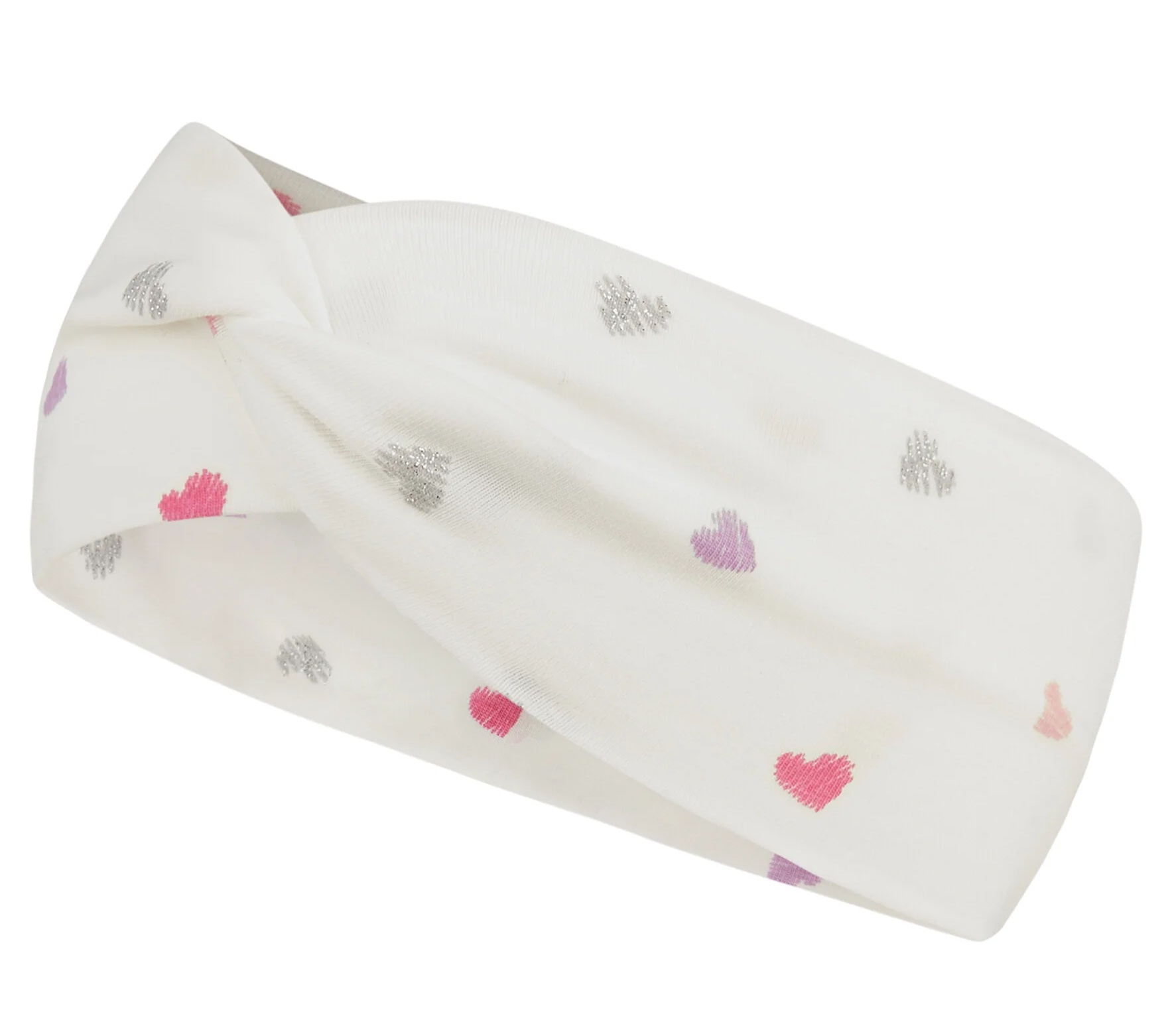 Sterntaler Jersey Stirnband mit Glitzer-Herzen Sterntaler Jersey Stirnband mit Glitzer-Herzen