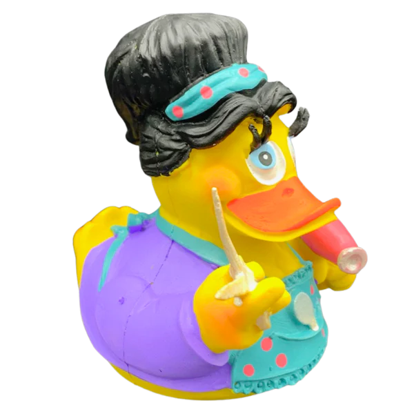 Lanco Friseur Duck - Naturkautschuk Badeente - Friseurin