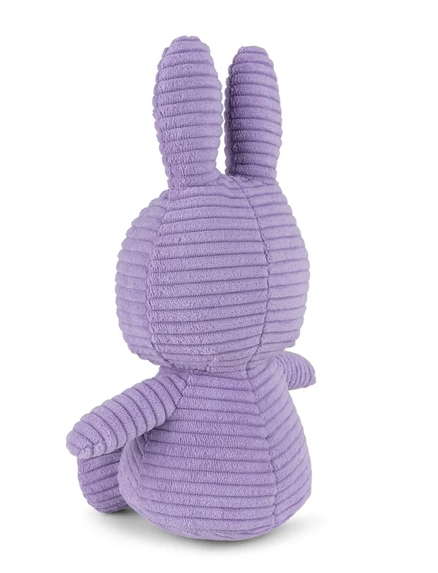 Bon Bon Toys Miffy Stofftier Hase Eco Cord in Lilac Lila - 23 cm - 9 Zoll Bon Bon Toys Miffy Stofftier Hase Eco Cord in Lilac Lila - 23 cm - 9 Zoll