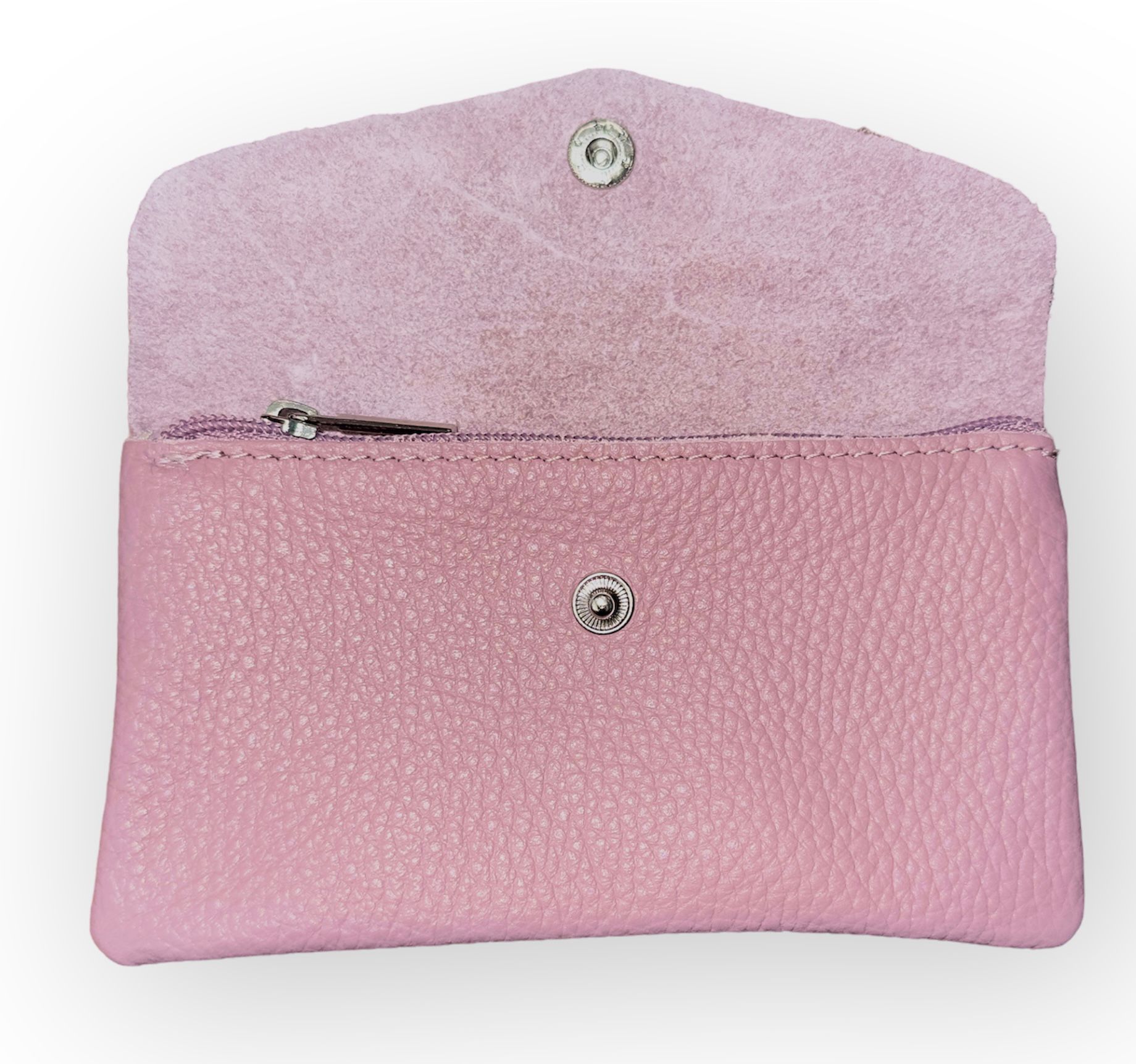 PHOTO-2023-07-15-16-52-05 BFF Soft Leder Geldbeutel - Altrosa - Large