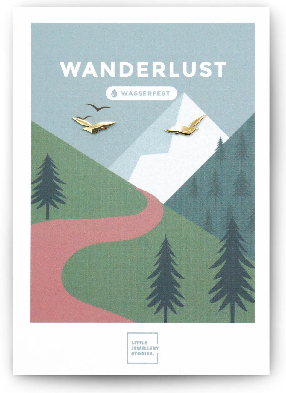 AIMI Ohrstecker Wanderlust Gold AIMI Ohrstecker Wanderlust Gold