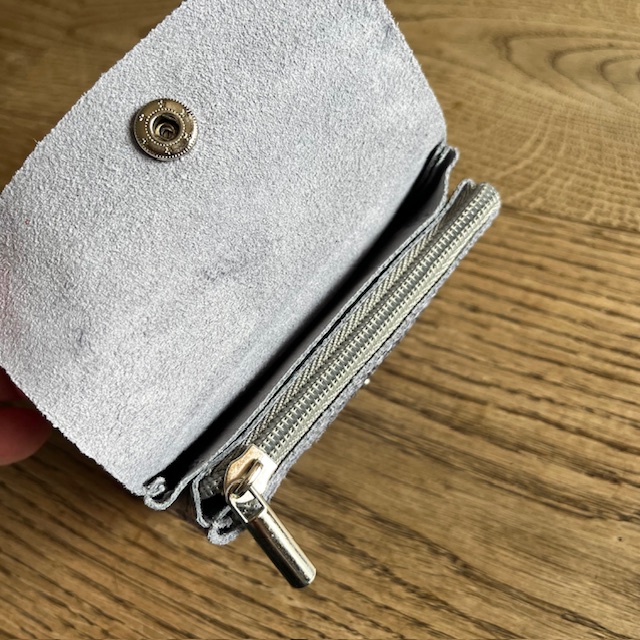 Soft Leder Geldbeutel - Taupe - Klein Soft Leder Geldbeutel - Taupe - Klein
