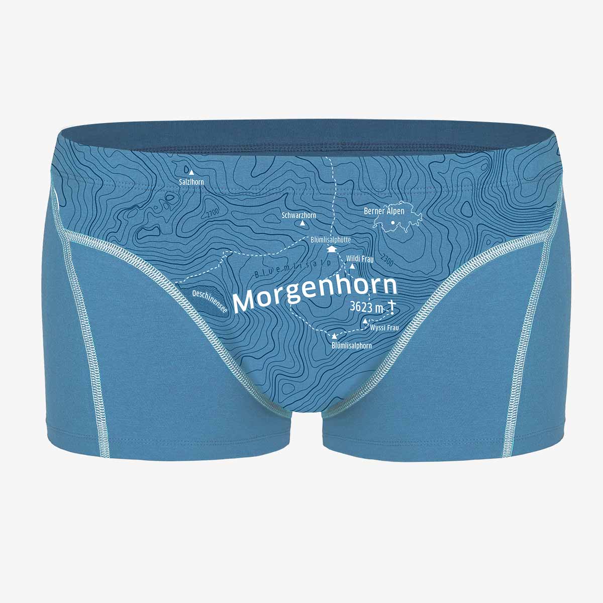 ESFE Alpine Bio-Wäsche Herren Boxer in Himmelblau - MORGENHORN