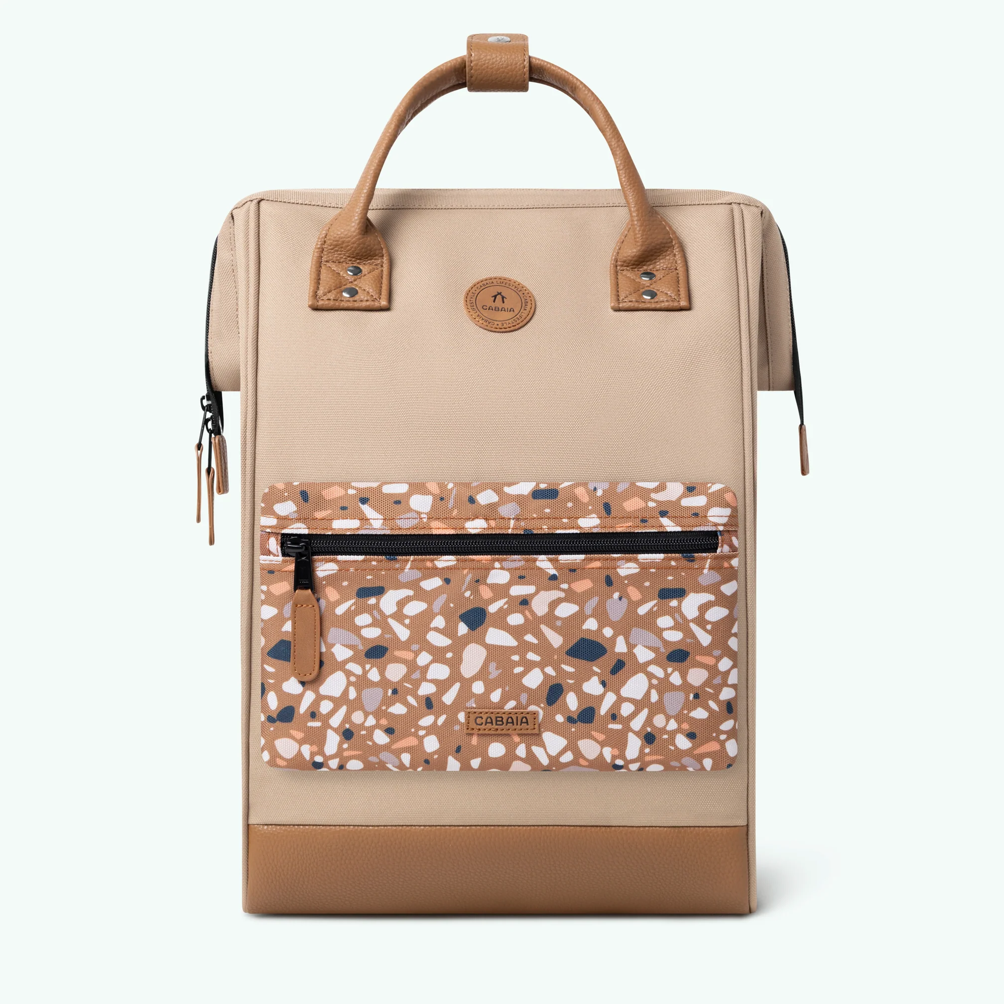 Cabaia ADVENTURER Rucksack Large KUALA LUMPUR - in Braun & Beige