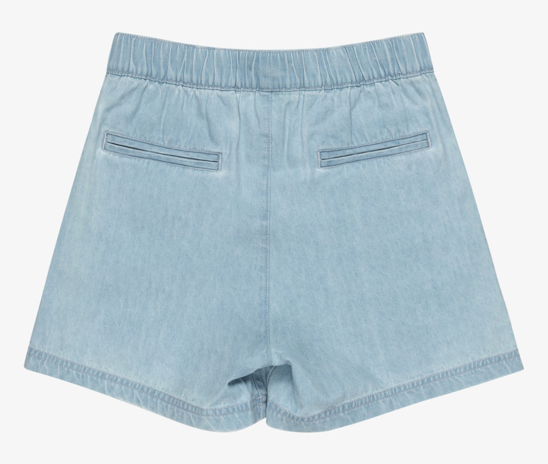 Roxy Call On Me - Denim-Shorts für Mädchen in Hellblau