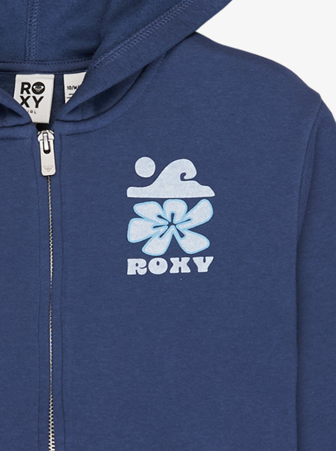 Roxy Surf Feeling Zipper Hoodie Jacke - Sweatjacke in Blau