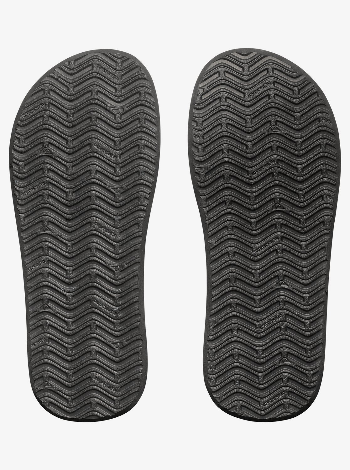 aqyl100047_monkeyabyss-p_xkkc_bck1 Quiksilver Flip Flop in Schwarz mit Fransen - Monkey Abyss