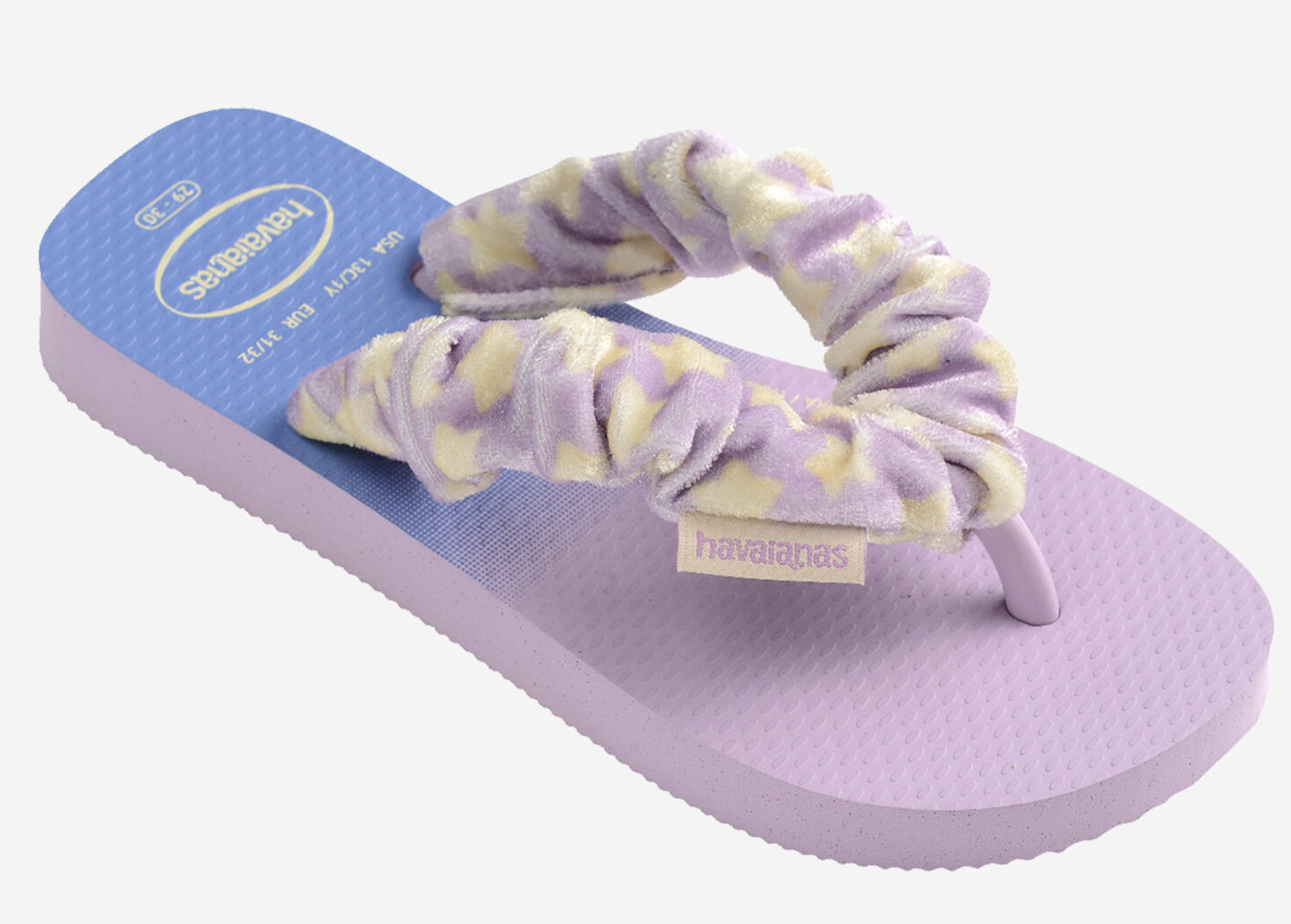 Havaianas Kids Mädchen Flip Flops - Fluffy Farbverlauf Lila/Blau Havaianas Kids Mädchen Flip Flops - Fluffy Farbverlauf Lila/Blau