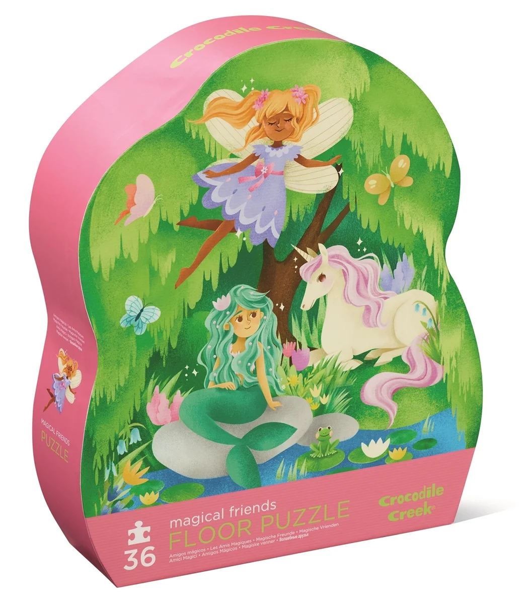 Crocodile Creek Puzzle - Magical Friends - Feen - 36 Teile