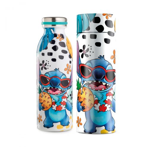 Lilo & Stich Edelstahl Thermos Flasche 500 ml - Stich mit Sonnenbrille Lilo & Stich Edelstahl Thermos Flasche 500 ml - Stich mit Sonnenbrille