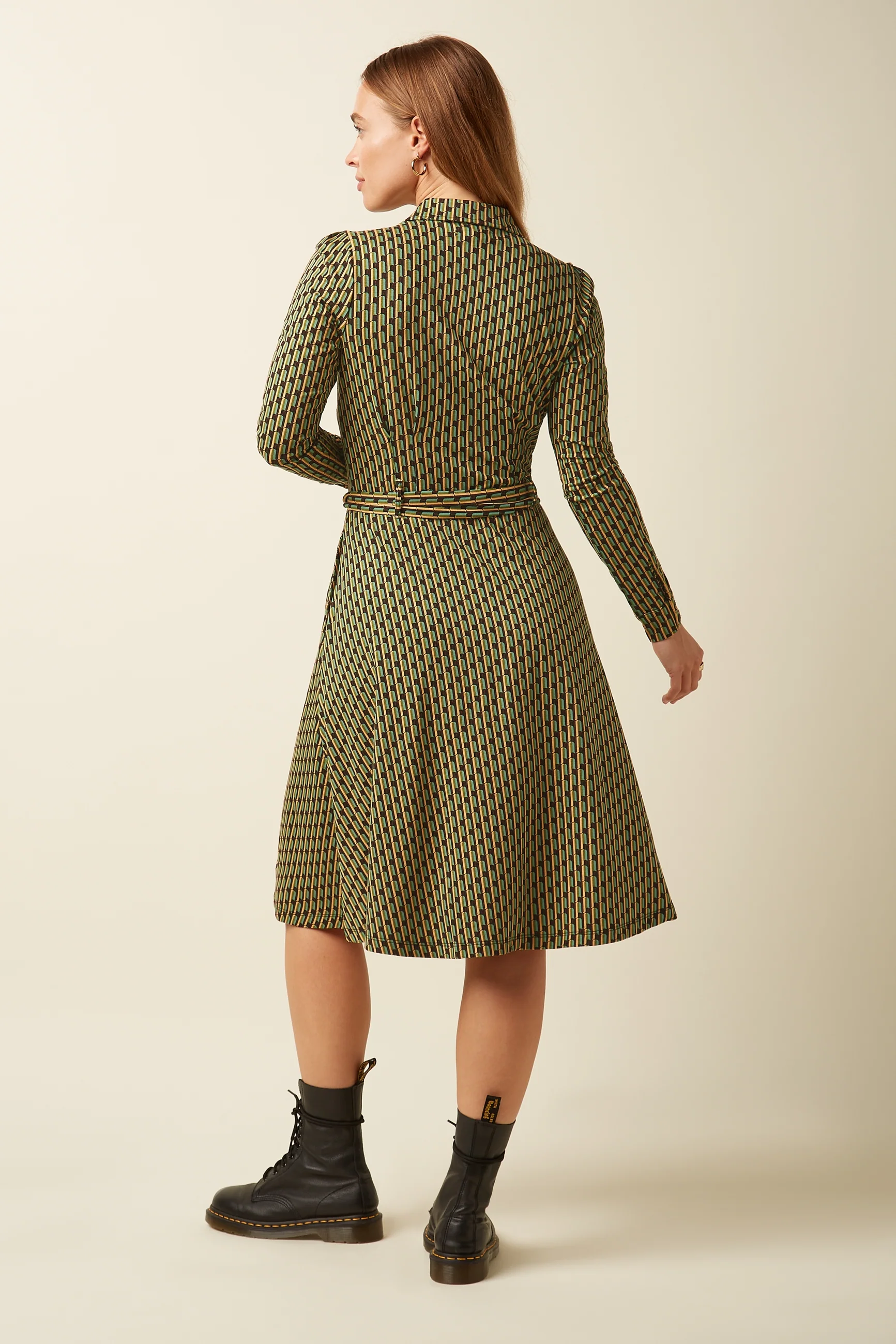 King Louie Sheeva Kleid Gauzy Retroprint King Louie Sheeva Kleid Gauzy Retroprint