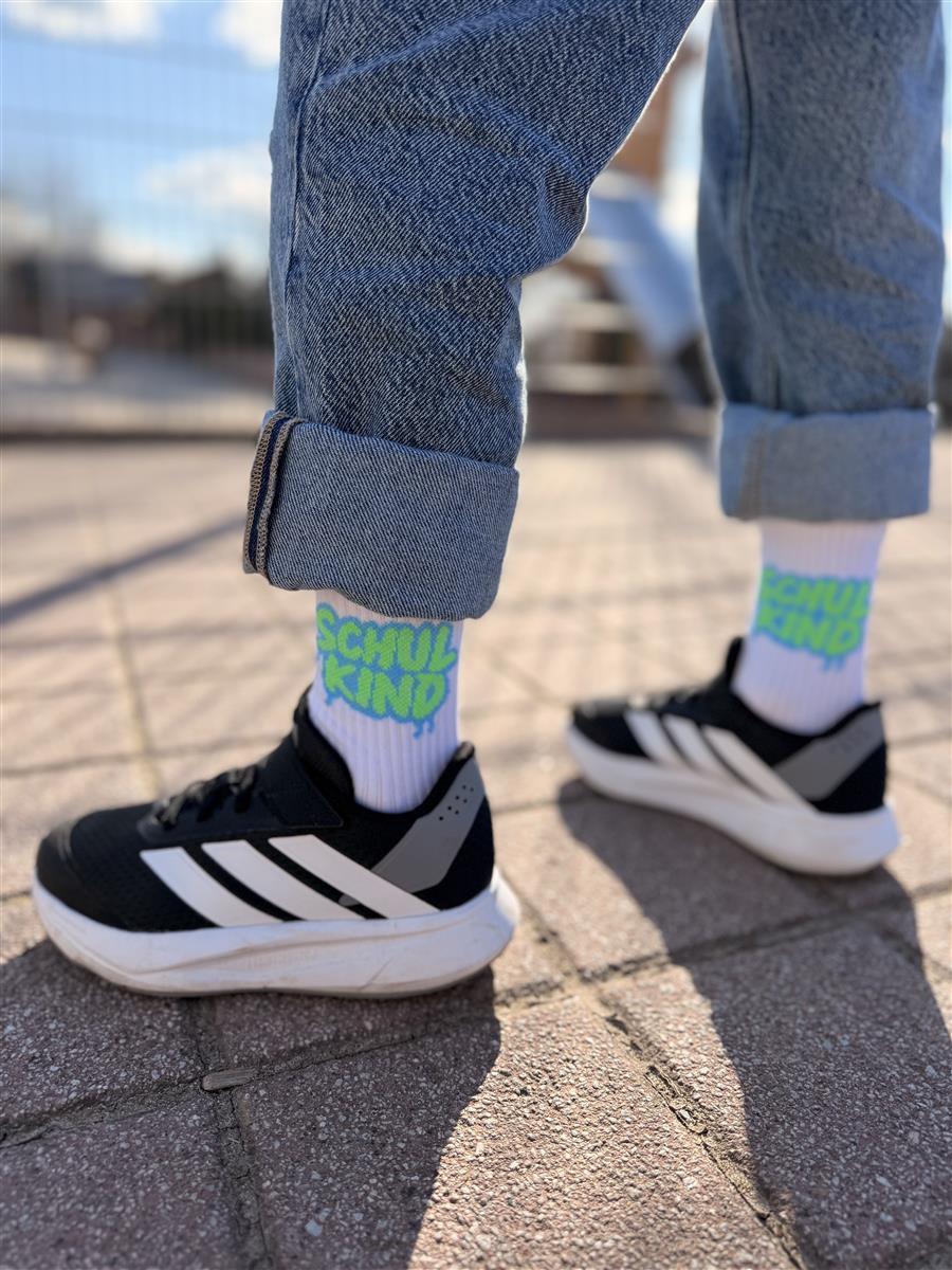My Day My Dream Schulkind Socken - Graffiti Green - Grün My Day My Dream Schulkind Socken - Graffiti Green - Grün