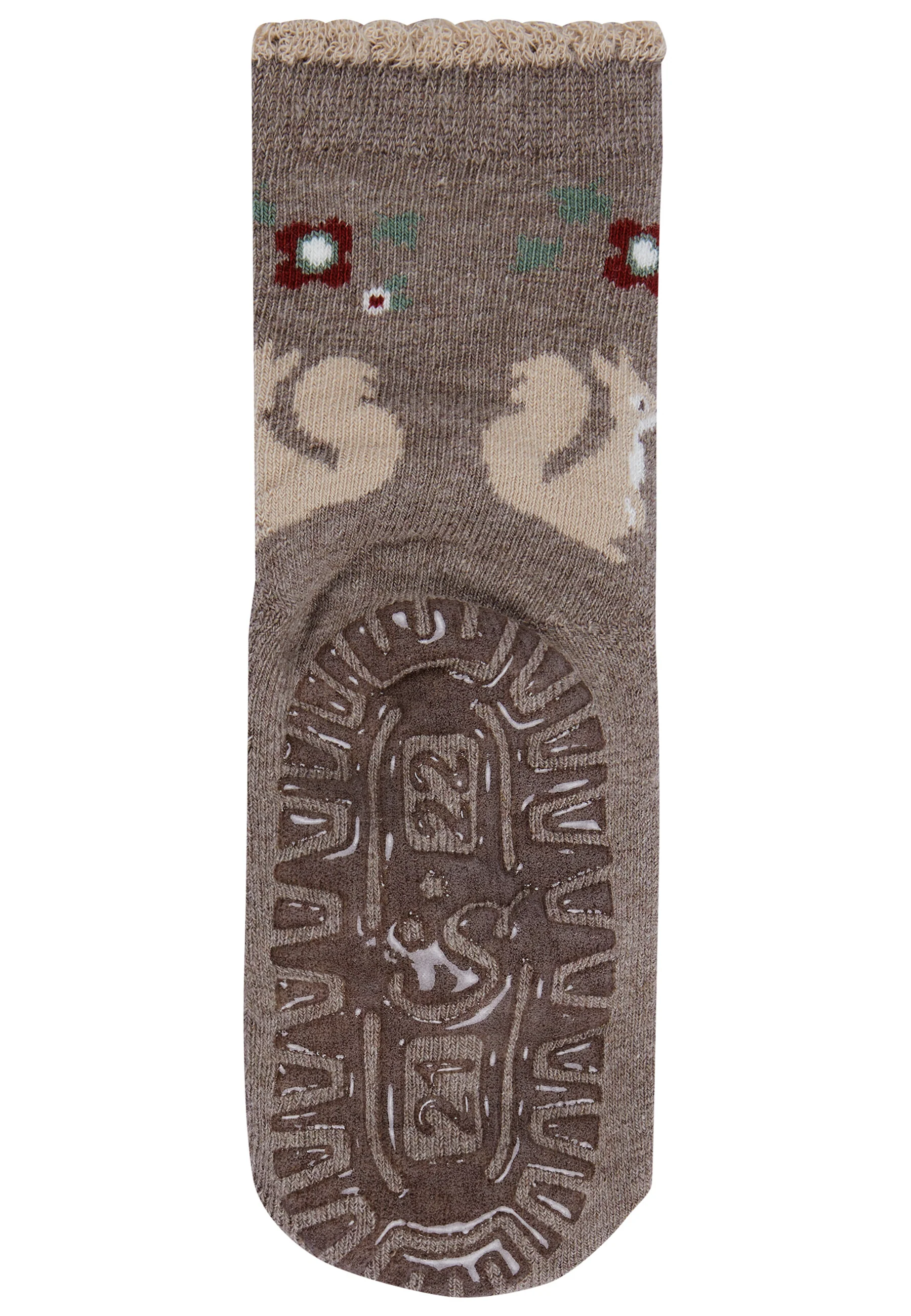 Sterntaler FliesenFlitzer® AIR Stoppersocken in Beige Braun - Eichhörnchen Sterntaler FliesenFlitzer® AIR Stoppersocken in Beige Braun - Eichhörnchen
