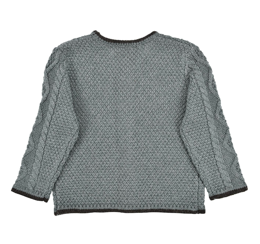 Bondi Trachten Strickjacke in Kiwi Grün mit Stickereien Bondi Trachten Strickjacke in Kiwi Grün mit Stickereien