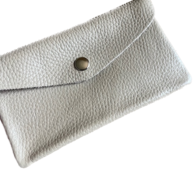 BFF Soft Leder Geldbeutel in Taupe Beige - Large BFF Soft Leder Geldbeutel in Taupe Beige - Large