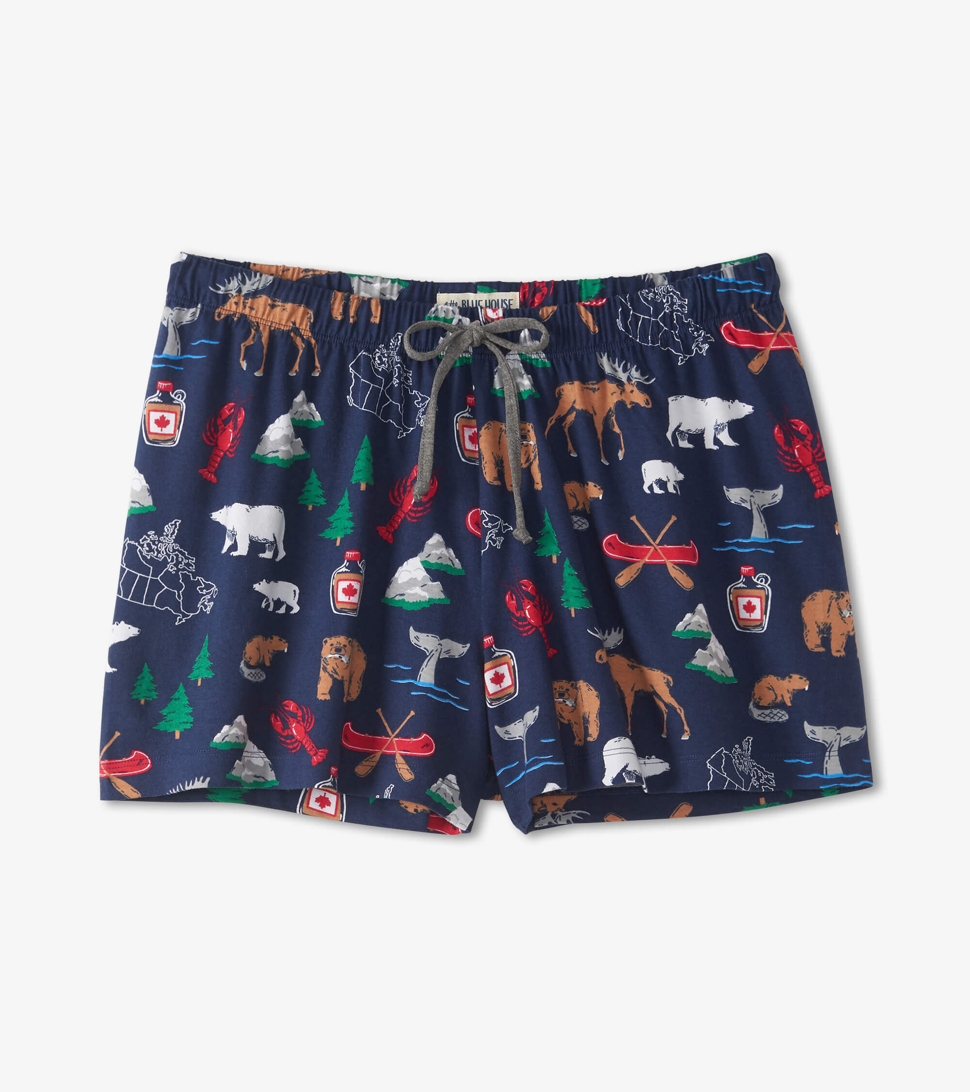 Little Blue House Kurze Pyjama Hose- True North